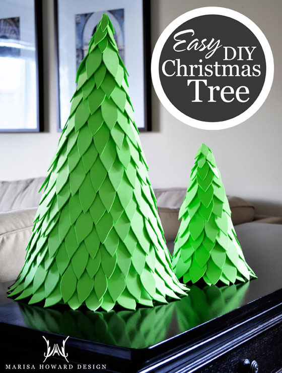 12-creative-diy-christmas-tree-ideas-design-swan