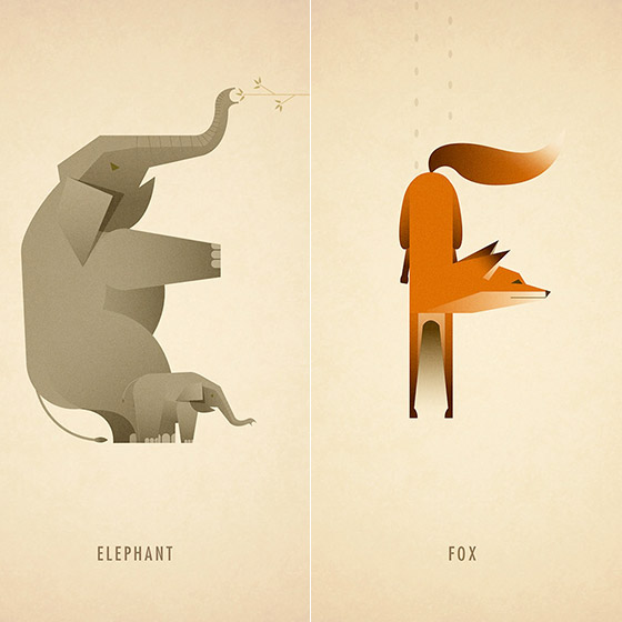 Adorable Alphabet Letters Inspired By Animals