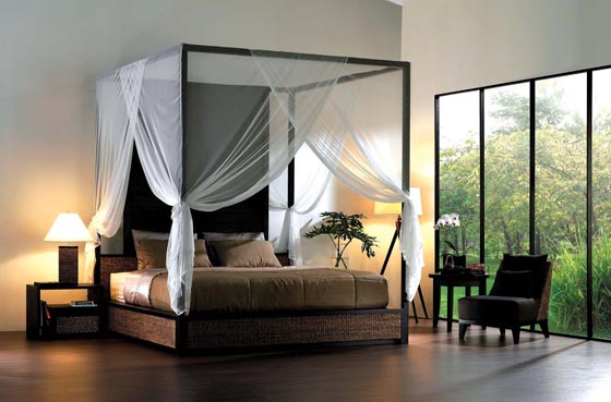 45 Beautiful Bedroom Decorated with Canopy Beds