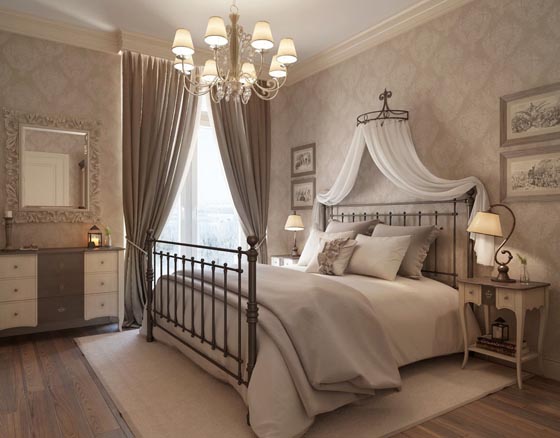 45 Beautiful Bedroom Decorated with Canopy Beds