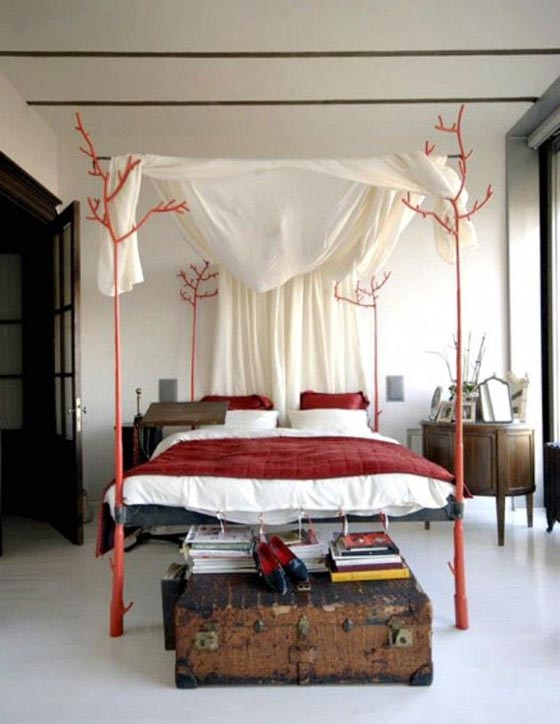 45 Beautiful Bedroom Decorated with Canopy Beds