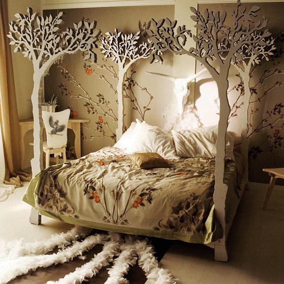 45 Beautiful Bedroom Decorated with Canopy Beds