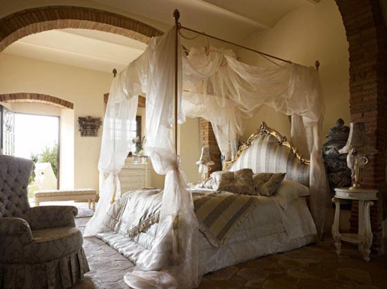 canopy beds bedroom decorated