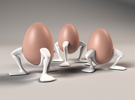 9 Cool and Unusual Egg Cups