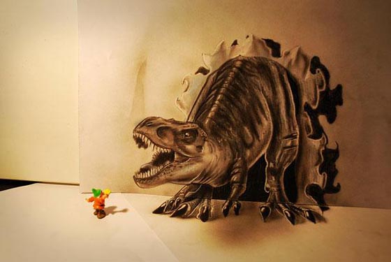 Optical Illusion: New 3D Illustrations by Ramon Bruin