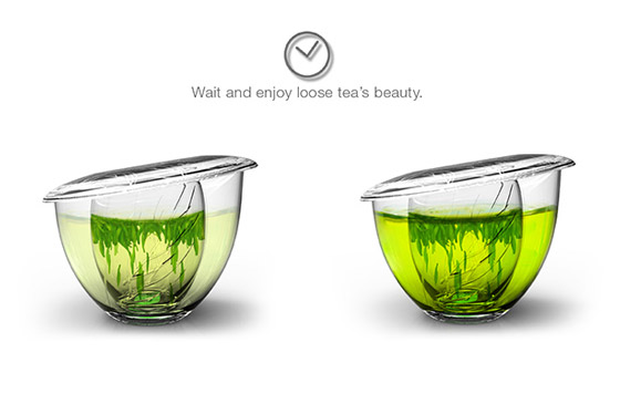 BeauTea: Perfect Tea Cup for Loose Tea Lover