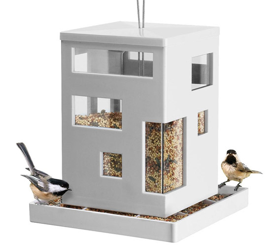 interesting bird feeder