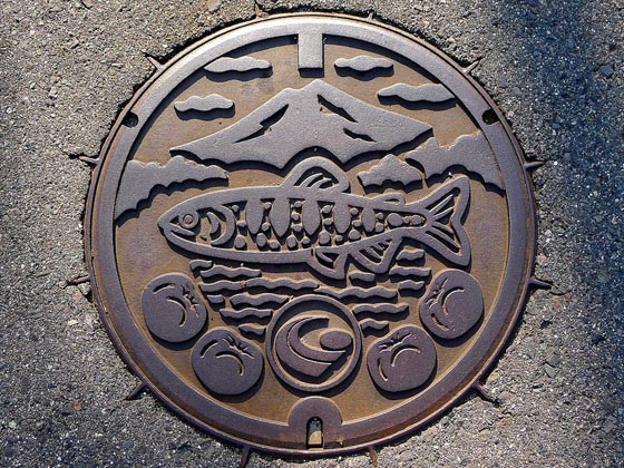 Artistic Manhole Covers in Japan