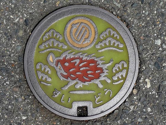 Artistic Manhole Covers in Japan