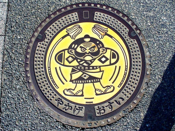 Artistic Manhole Covers in Japan