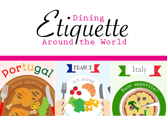 Helpful Infographic of Dining Etiquette around the World