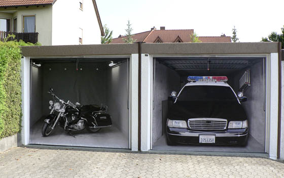 Style your Garage: Creative 3D Garage Doors Stickers