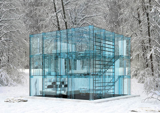 Stunning Glass House: Dream Place or Nightmare