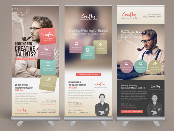 20 Creative Vertical Banner Design Ideas – Design Swan