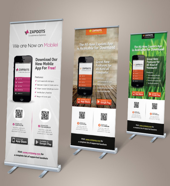 20 Creative Vertical Banner Design Ideas