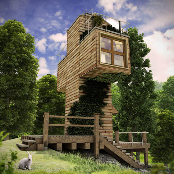Skit: Micro Home Designed for One Person Usage