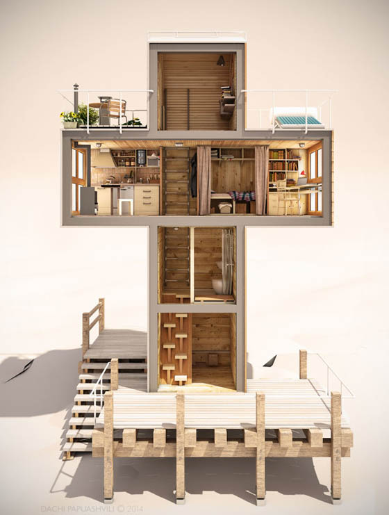 Skit: Micro Home Designed for One Person Usage