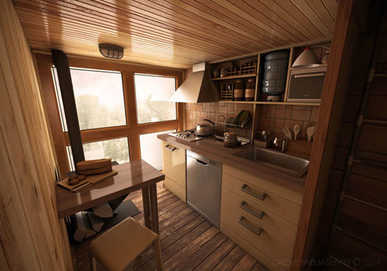 Skit: Micro Home Designed for One Person Usage