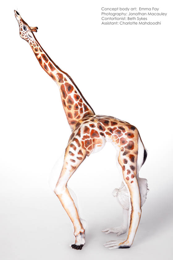 Animal Camouflage: Amazing Body Painting Art