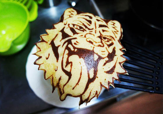 Tiger Pancake: a New Level of Pancake Making