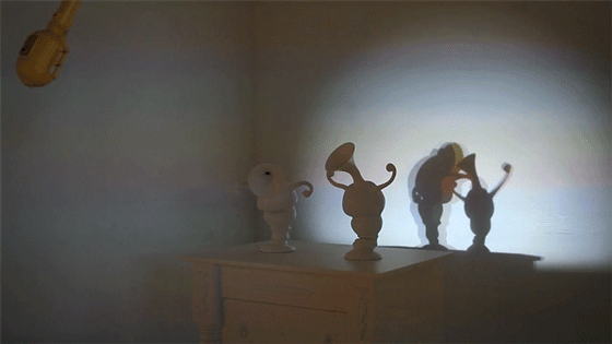 Dancing Shadow Sculptures
