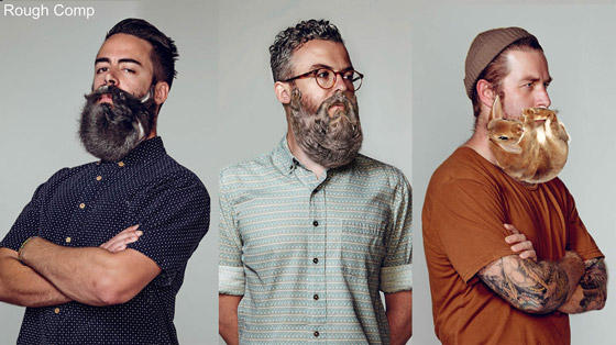 Free Your Skin: Creative Beards Campaign from Schick
