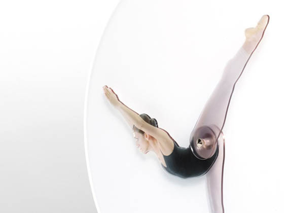 Time Is Dancing: Creative Ballerina Poses Clock