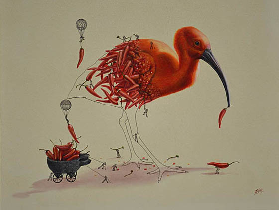 Whimsical Illustrations Depict How Animals Are Created