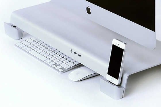 UNITI Stand: Organize your Desk, Display and Charge your Device
