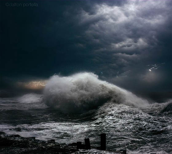Magnificent Photos of Ocean Storm by Dalton Portella