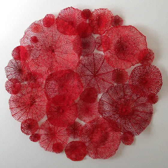 Elaborate Embroideries Mimic Delicate Natural Forms
