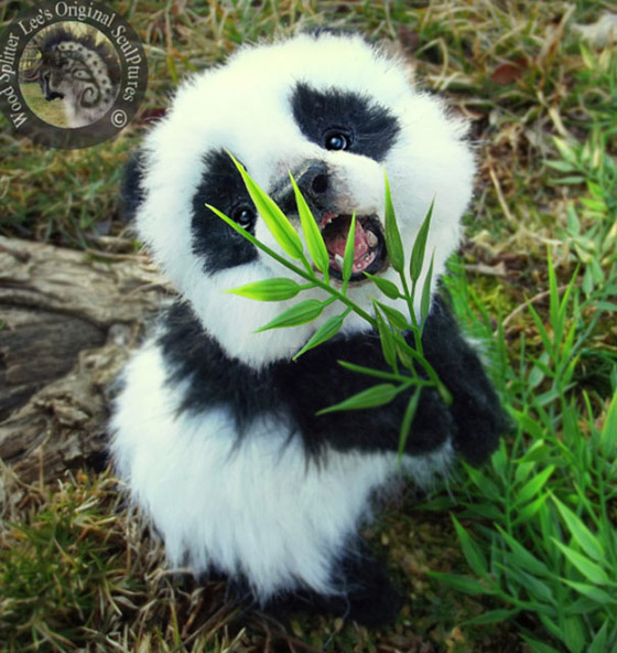 Super Realistic Baby Animal Plush Toys