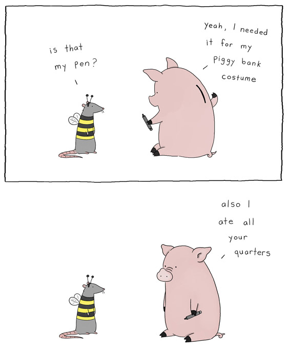 The Little World of Liz Climo: Adorably and Funny Animals Illustration