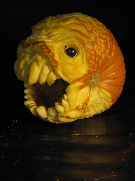 Scariest Pumpkin Carving from Jon Neill