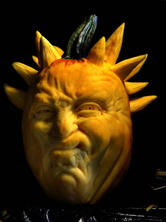 Scariest Pumpkin Carving from Jon Neill