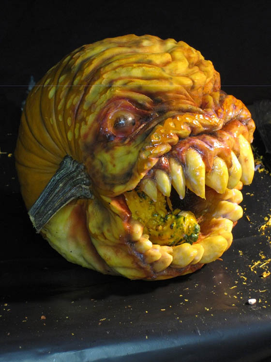 Scariest Pumpkin Carving from Jon Neill