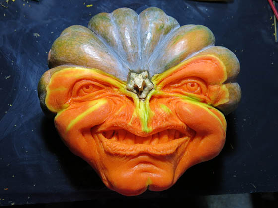 Scariest Pumpkin Carving from Jon Neill