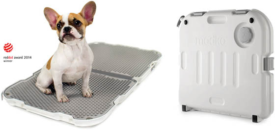 Shake Dog Potty: Stylish, Easy to Clean and Portable Dog Potty