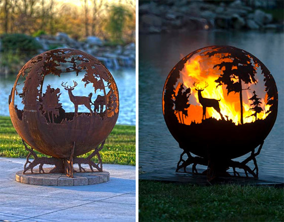 11 Cool and Beautiful Outdoor Fire Pit Designs