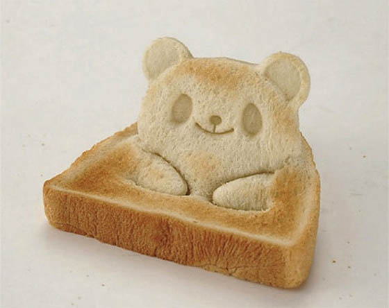 Adorable Teddy-Bear Toast Stamp