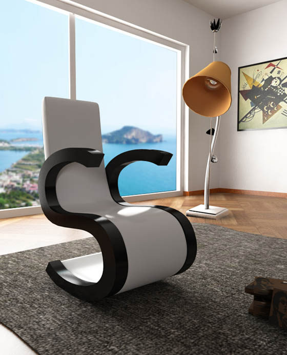 Alphabet Inspired Furniture Design by Claudio Scotto
