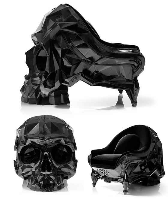 10 Cool and Unusual Chairs Inspired by Skull and Skeleton