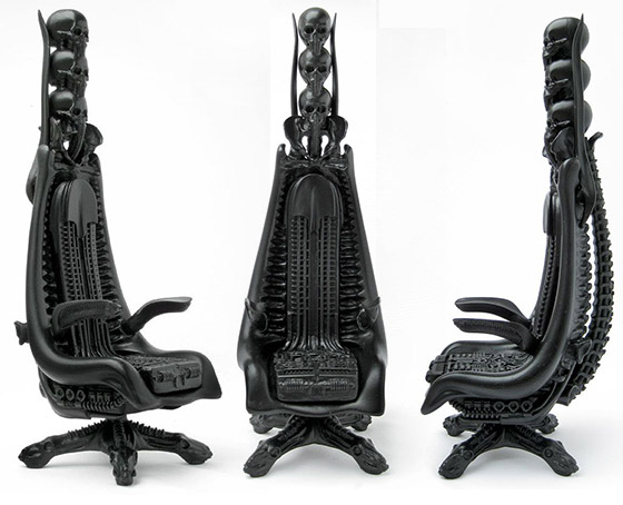 2. H.R. Giger: Harkonnen Chair - Skull Edition. 