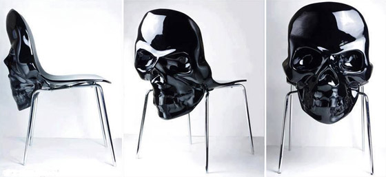 10 Cool and Unusual Chairs Inspired by Skull and Skeleton