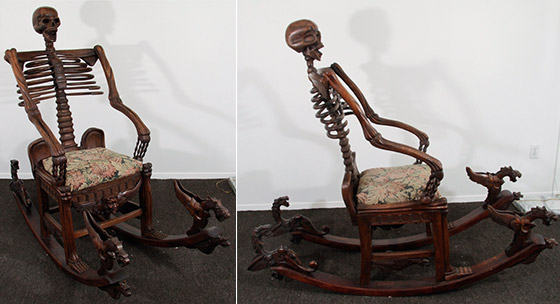 10 Cool and Unusual Chairs Inspired by Skull and Skeleton