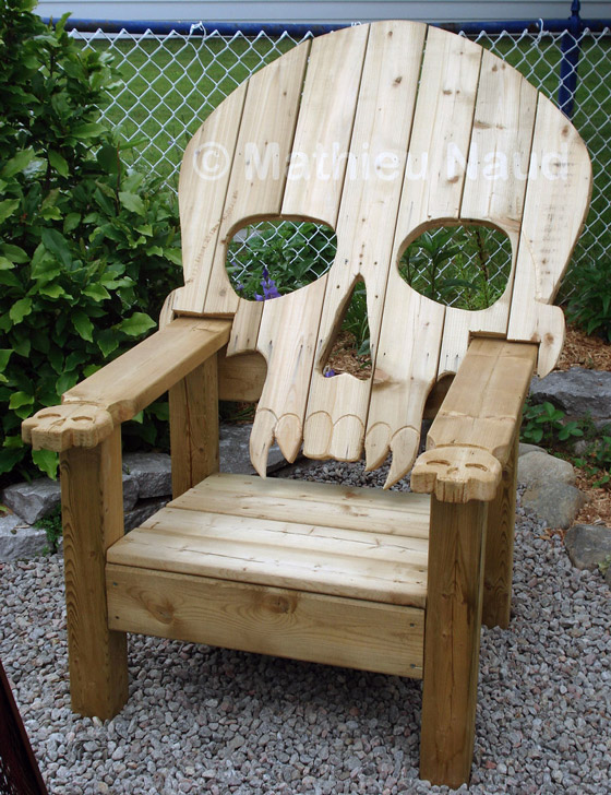 10 Cool and Unusual Chairs Inspired by Skull and Skeleton