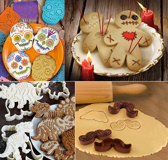 12 Cool and Playful Cookie Cutters and Stamps