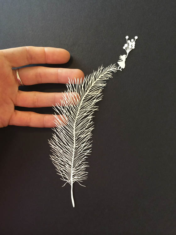 Stunning Intricate Paper-cut Art by Maude White