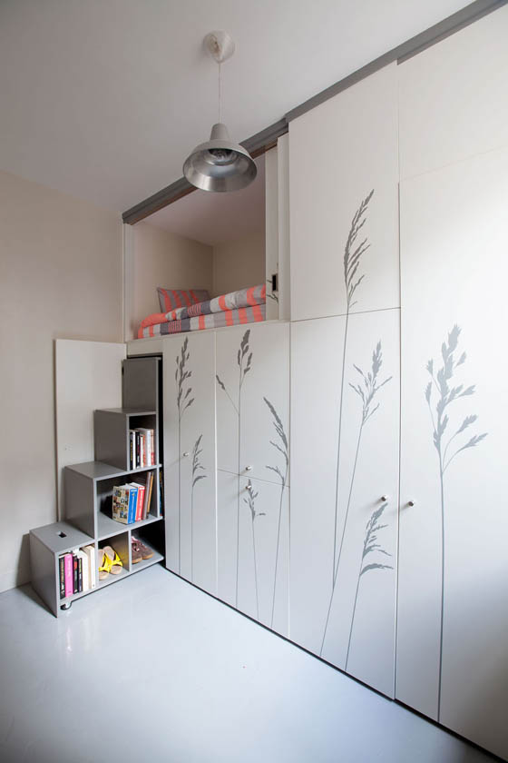 Unbelievably Tiny but Functional Apartment in Paris, 8m2 Only