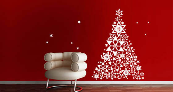 17 Beautiful Christmas Wall Decoration Ideas